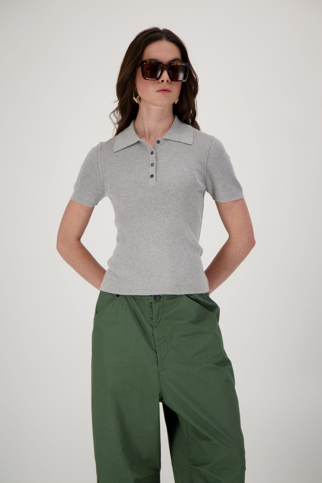 THE MONICA TOP IN CASHMERE AND SILK
