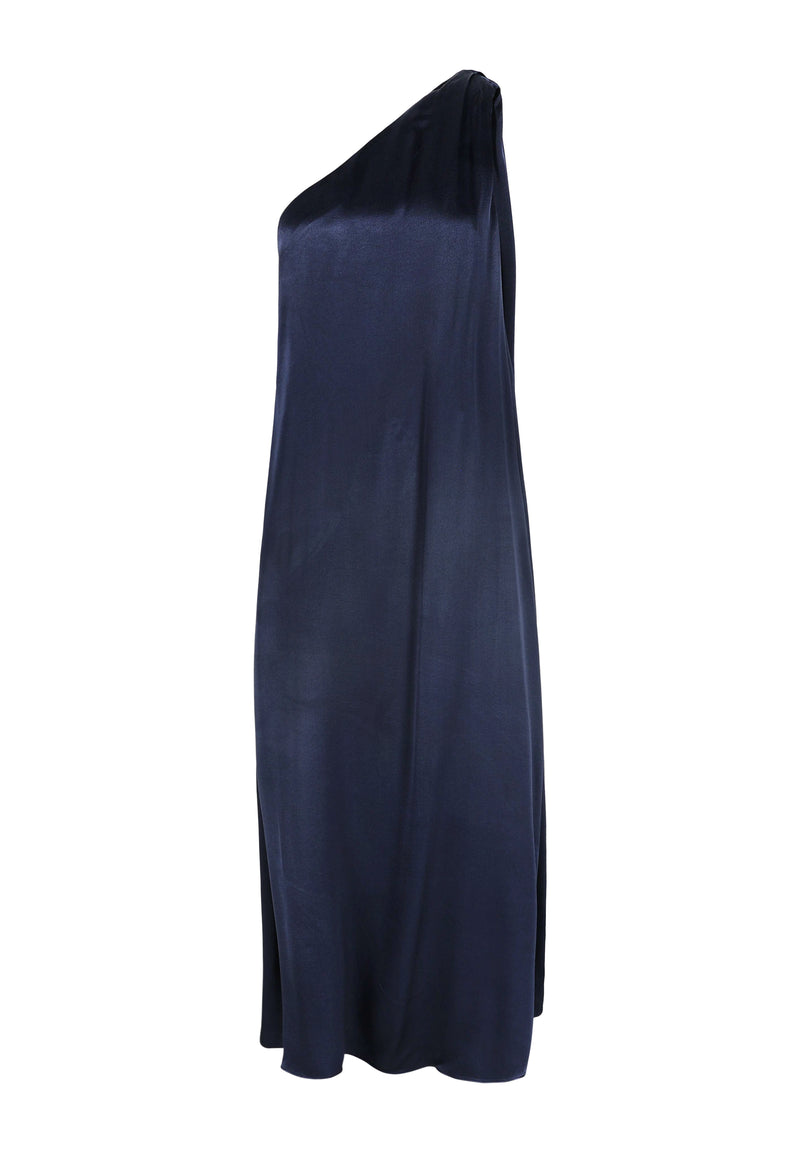 ATHENA ONE ARM DRESS NAVY