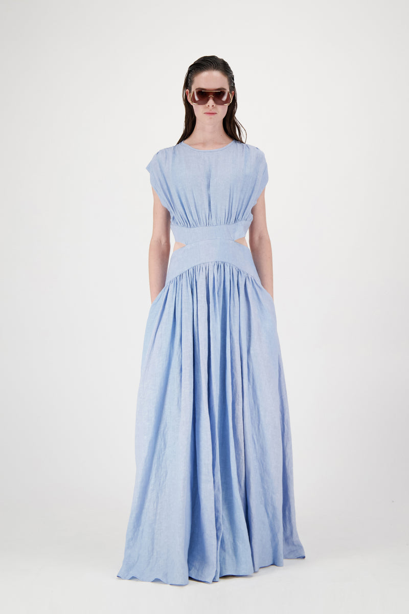 THE AIMEE DRESS IN LINEN