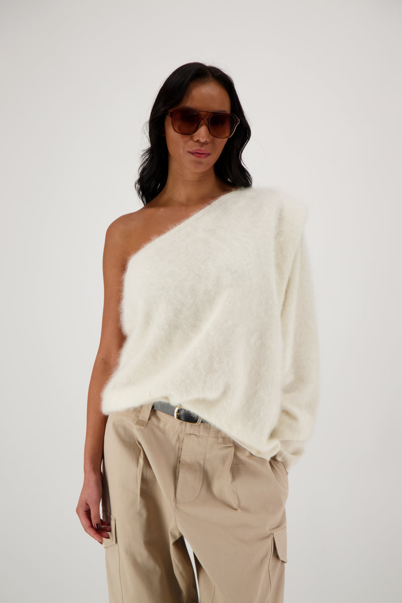 THE DAPHNE TOP IN BRUSHED CASHMERE