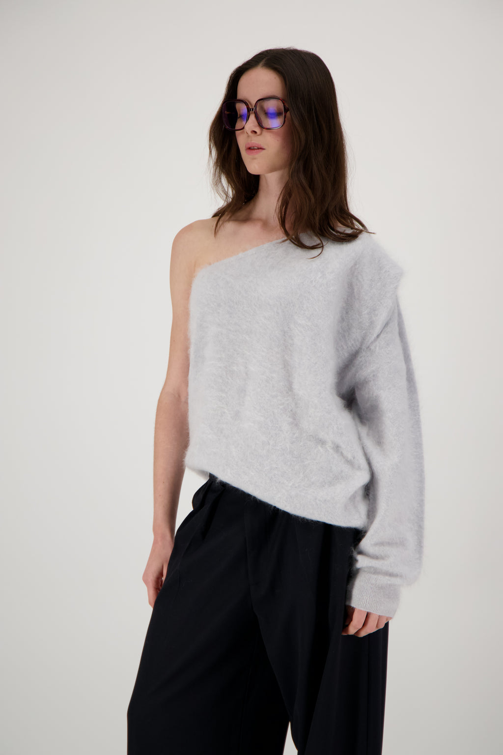THE DAPHNE TOP IN BRUSHED CASHMERE