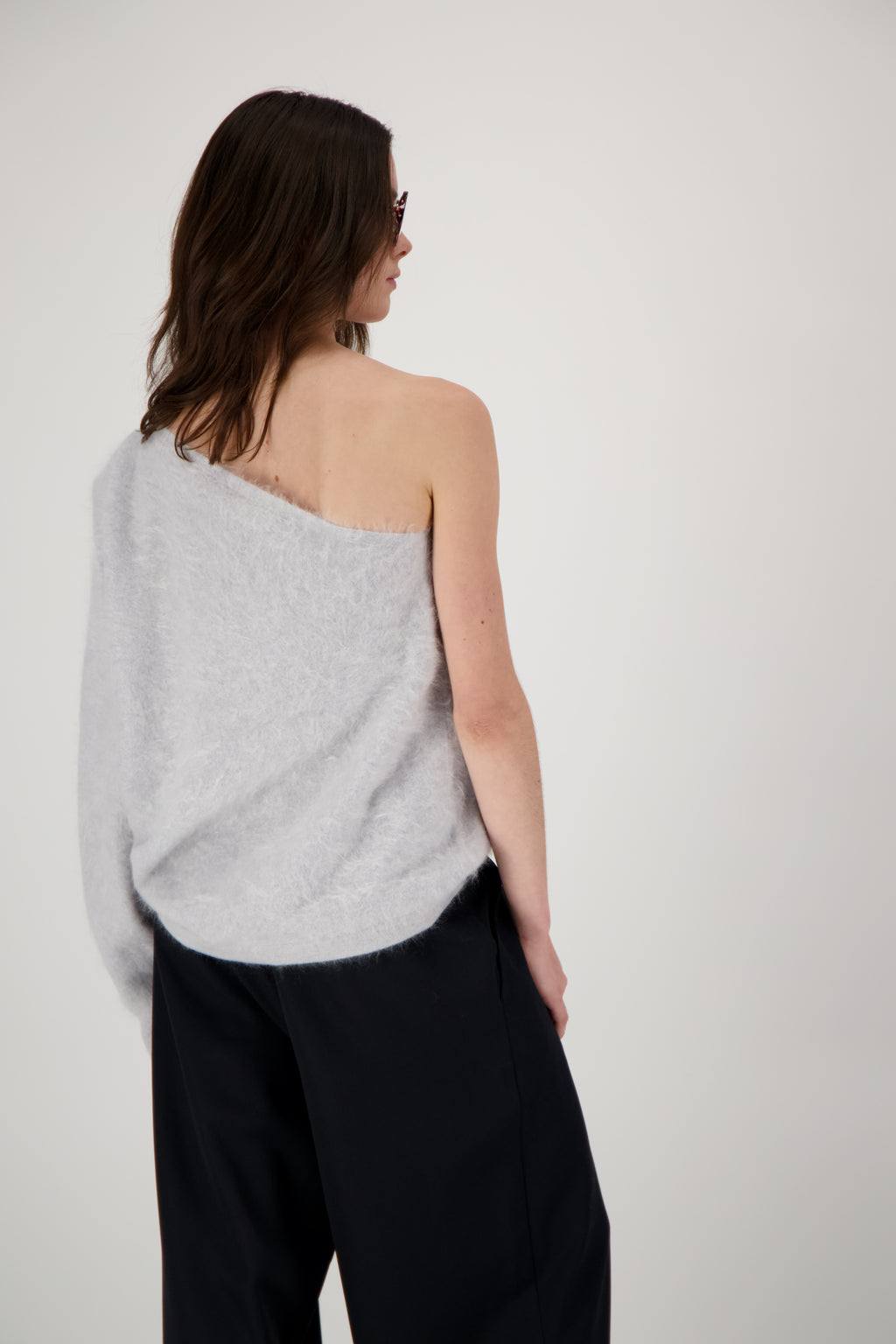 THE DAPHNE TOP IN BRUSHED CASHMERE