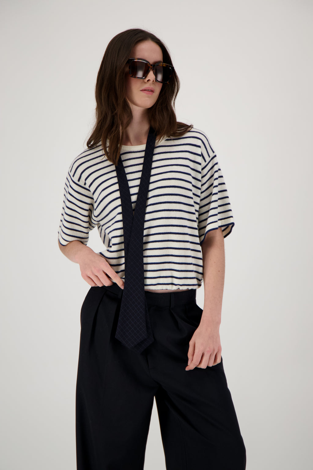 THE PHOEBE TOP IN CASHMERE AND WOOL