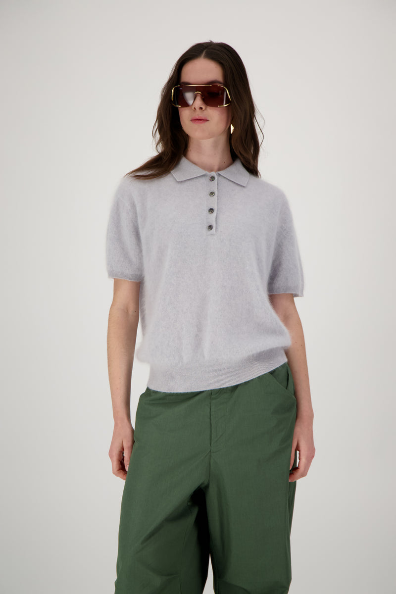 THE LEYA SWEATER IN BRUSHED CASHMERE