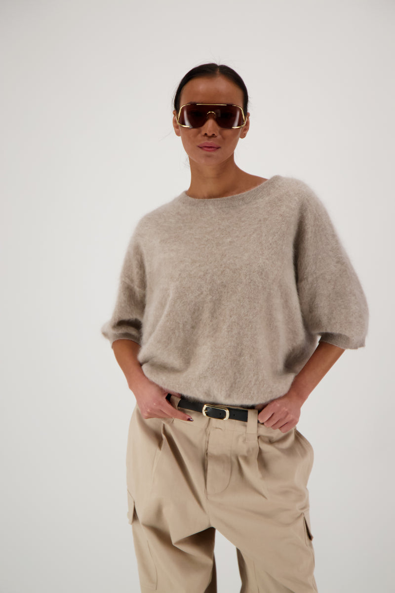 THE RAFAELLA SWEATER BRUSHED CASHMERE