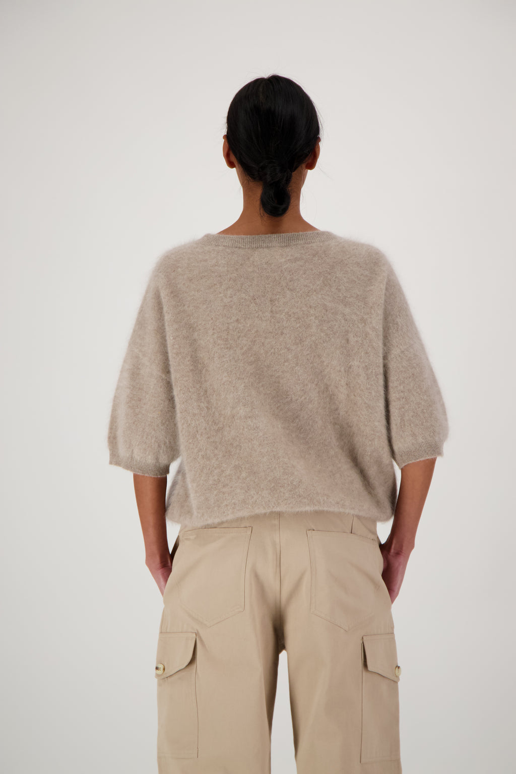 THE RAFAELLA SWEATER BRUSHED CASHMERE