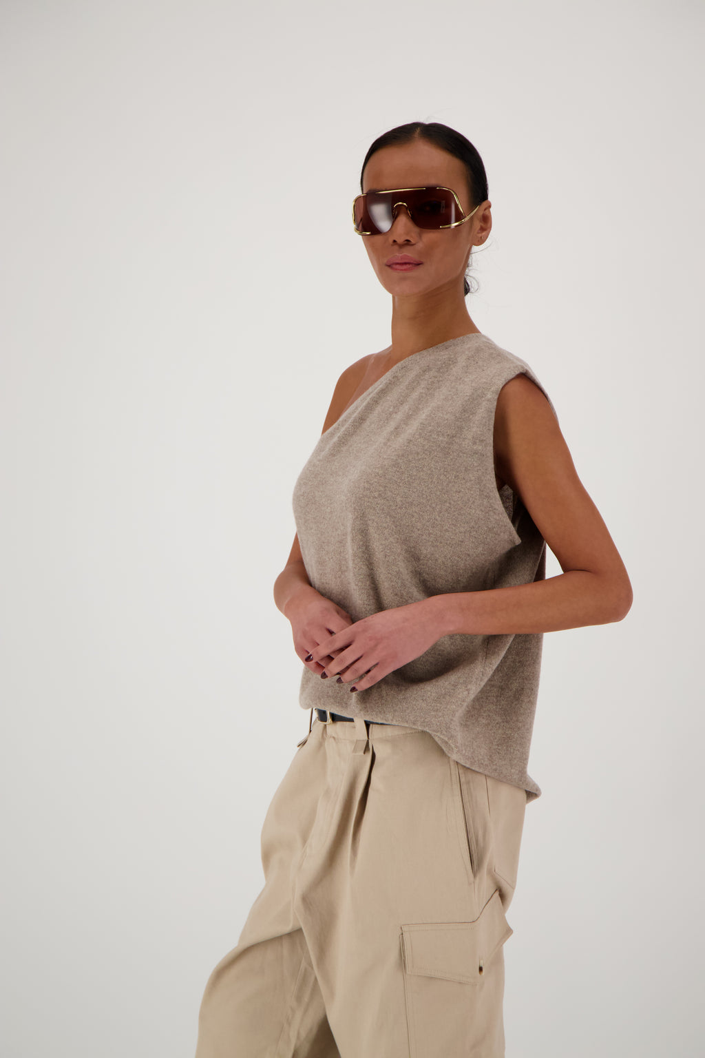 THE MAEVE TOP IN CASHMERE