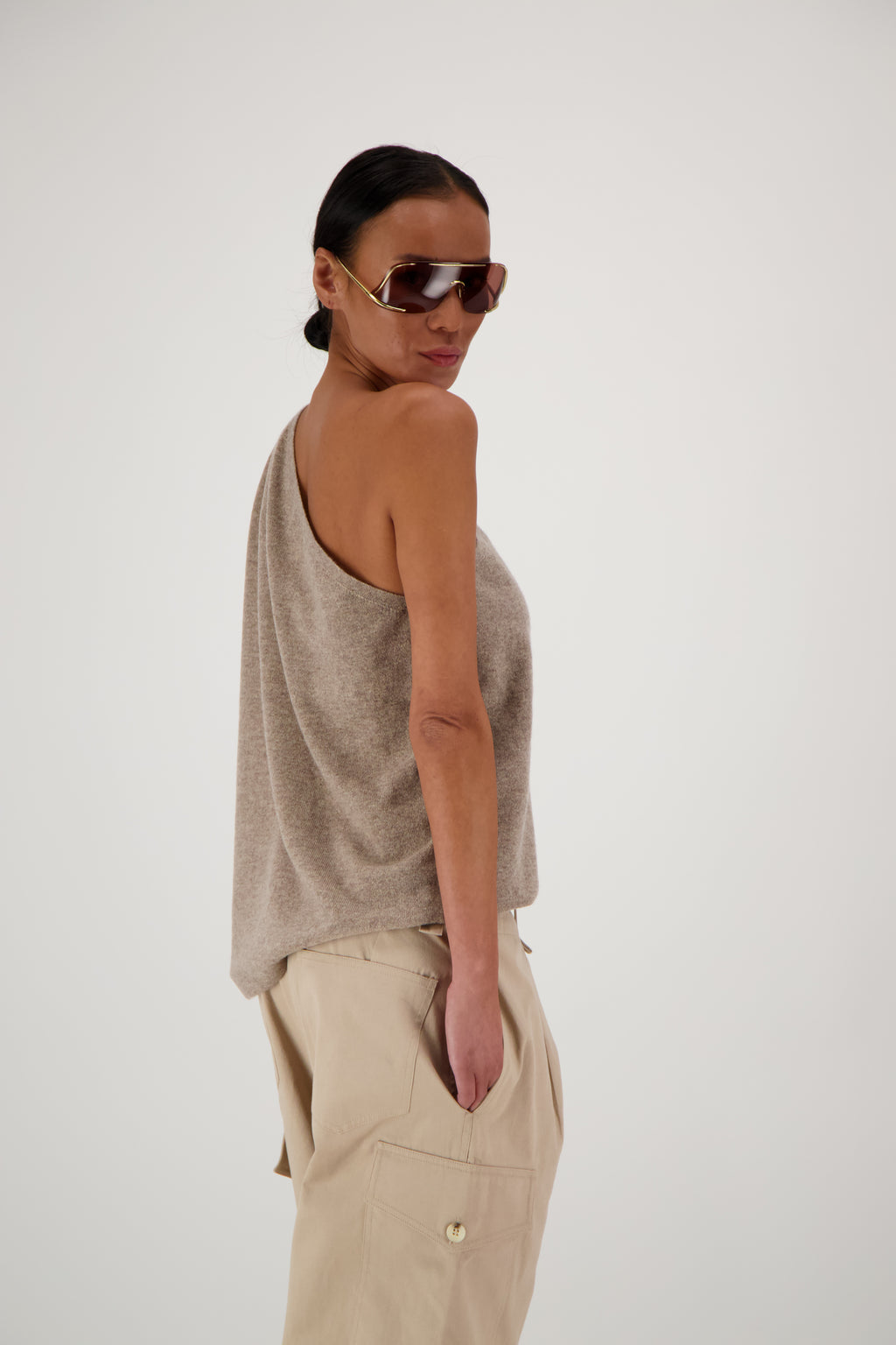 THE MAEVE TOP IN CASHMERE