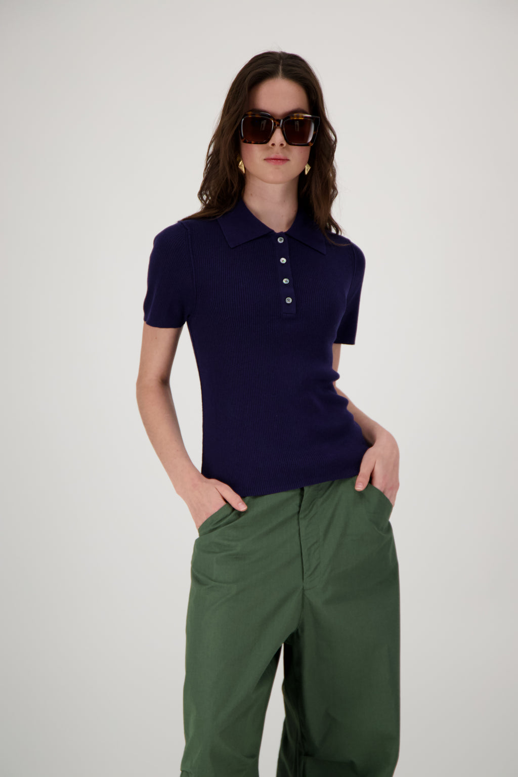THE MONICA TOP IN CASHMERE AND SILK