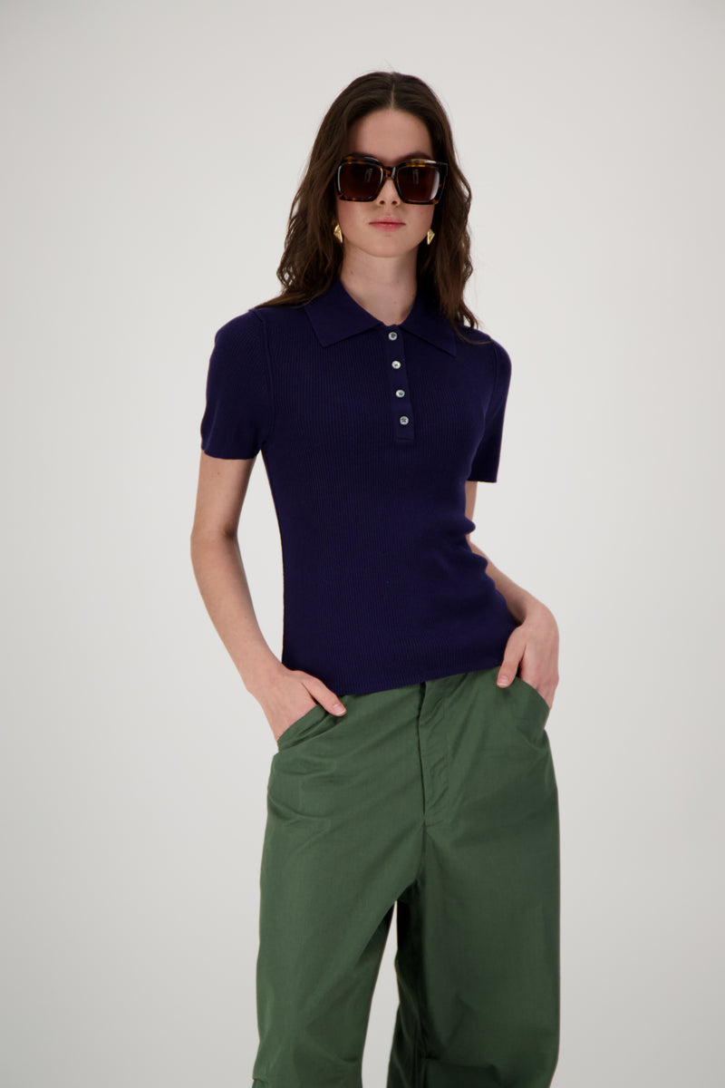 THE MONICA TOP IN CASHMERE AND SILK