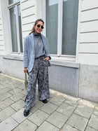 MADRID PANT GREY FLOWER