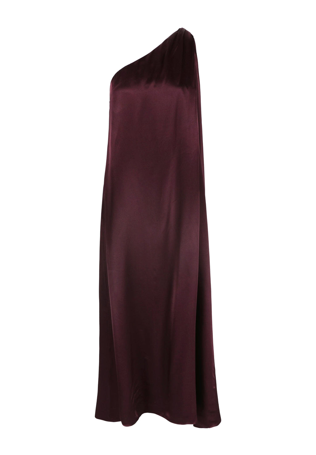 ATHENA ONE ARM DRESS BURGUNDY