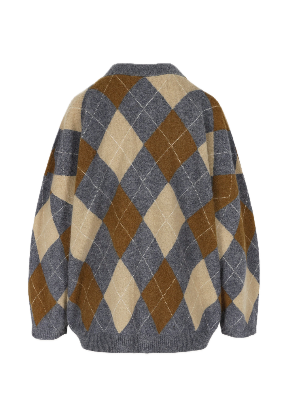 ARGYLE CARDIGAN