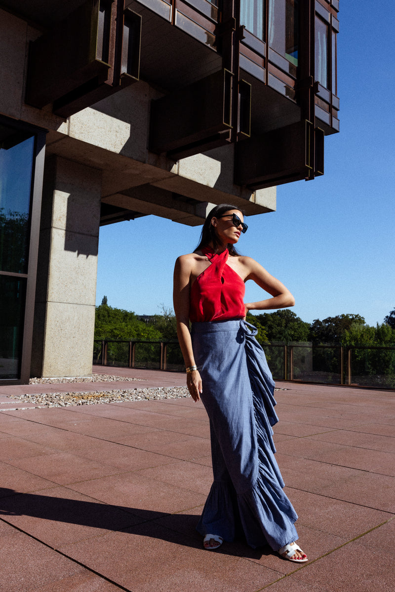 CAPRI TOP RED