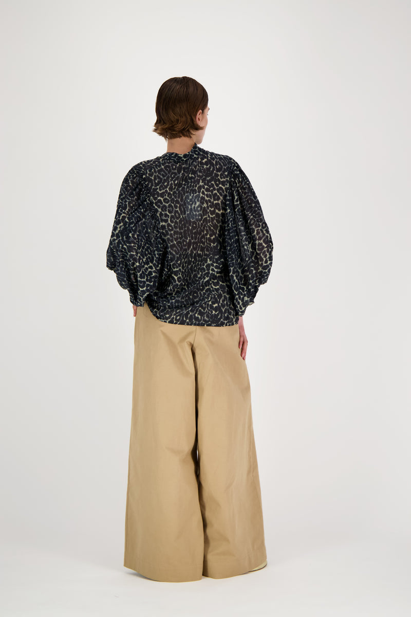 FIONA BLOUSE LEOPARD