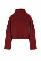 THE TATIANA SWEATER IN WOOL AND CASHMERE