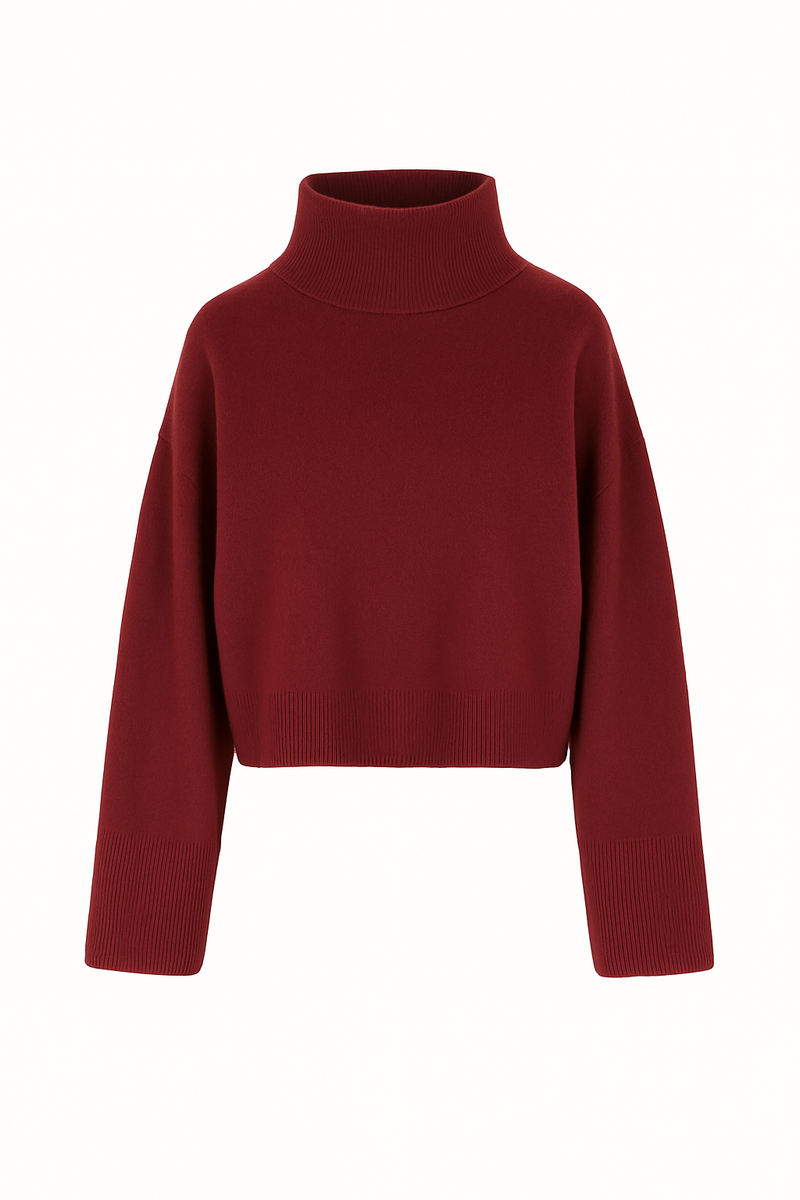 THE TATIANA SWEATER IN WOOL AND CASHMERE