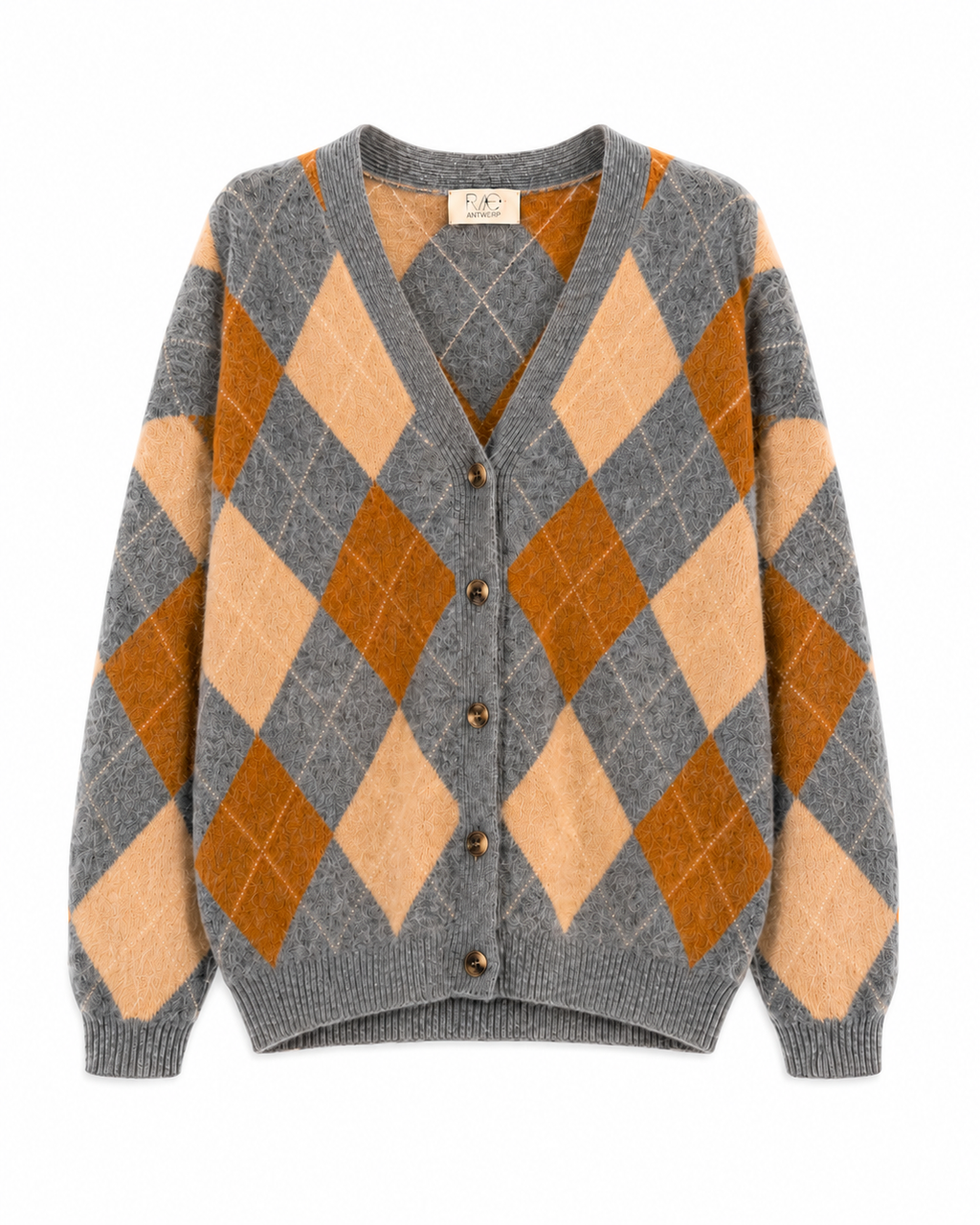 ARGYLE CARDIGAN