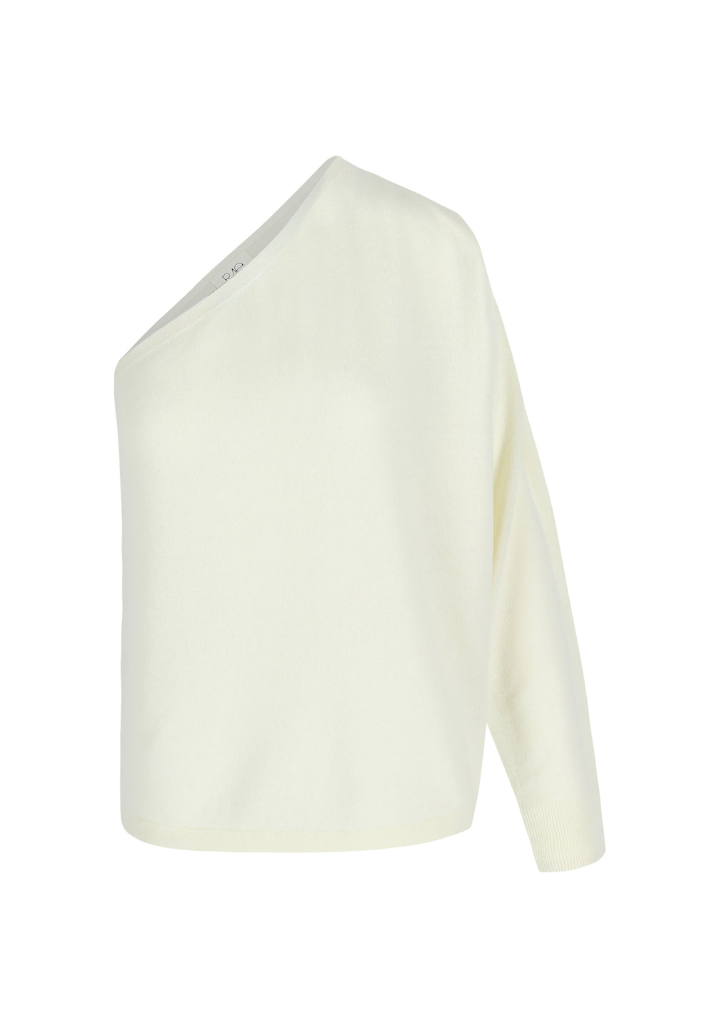 DAPHNE CASHMERE ONE-SHOULDER - OFF-WHITE