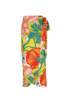 FIRENZE WRAP SKIRT WHITE FLOWER