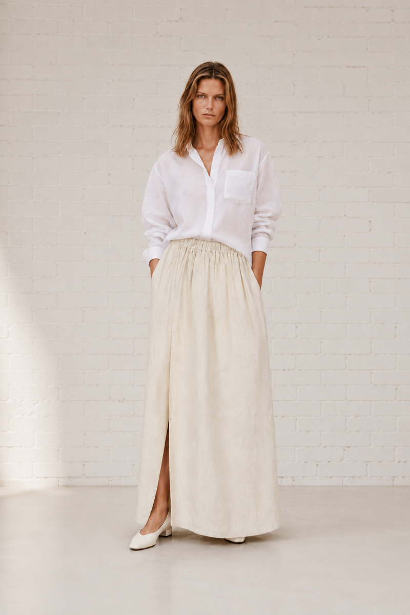 THE LARISSA LINEN SKIRT
