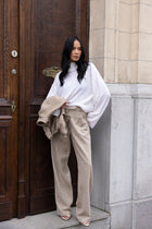 TATIANA CASHMERE OFF-WHITE