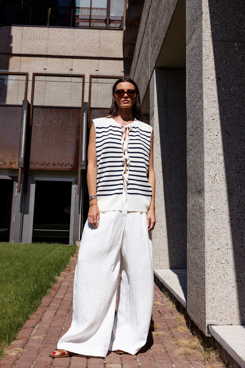 PATTI LINEN WHITE
