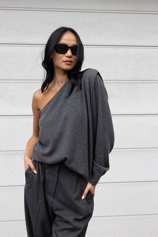 DAPHNE CASHMERE GRAPHITE