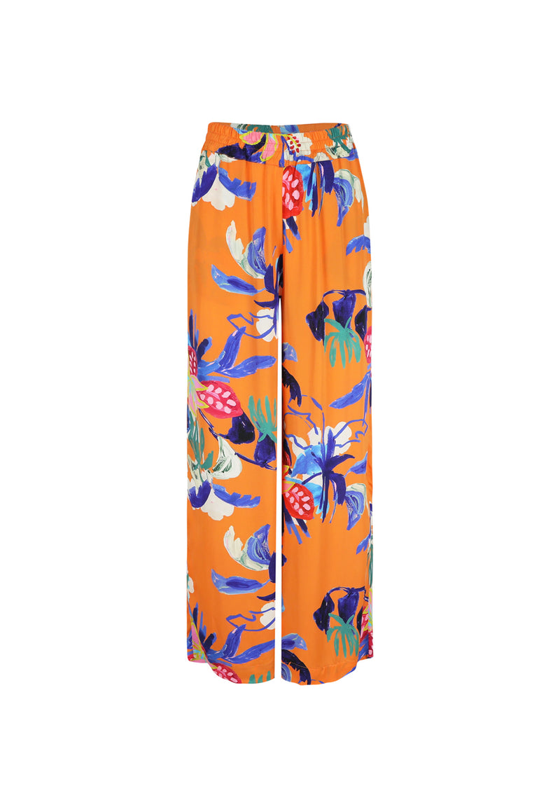 PALOMA PANT ORANGE FLOWER