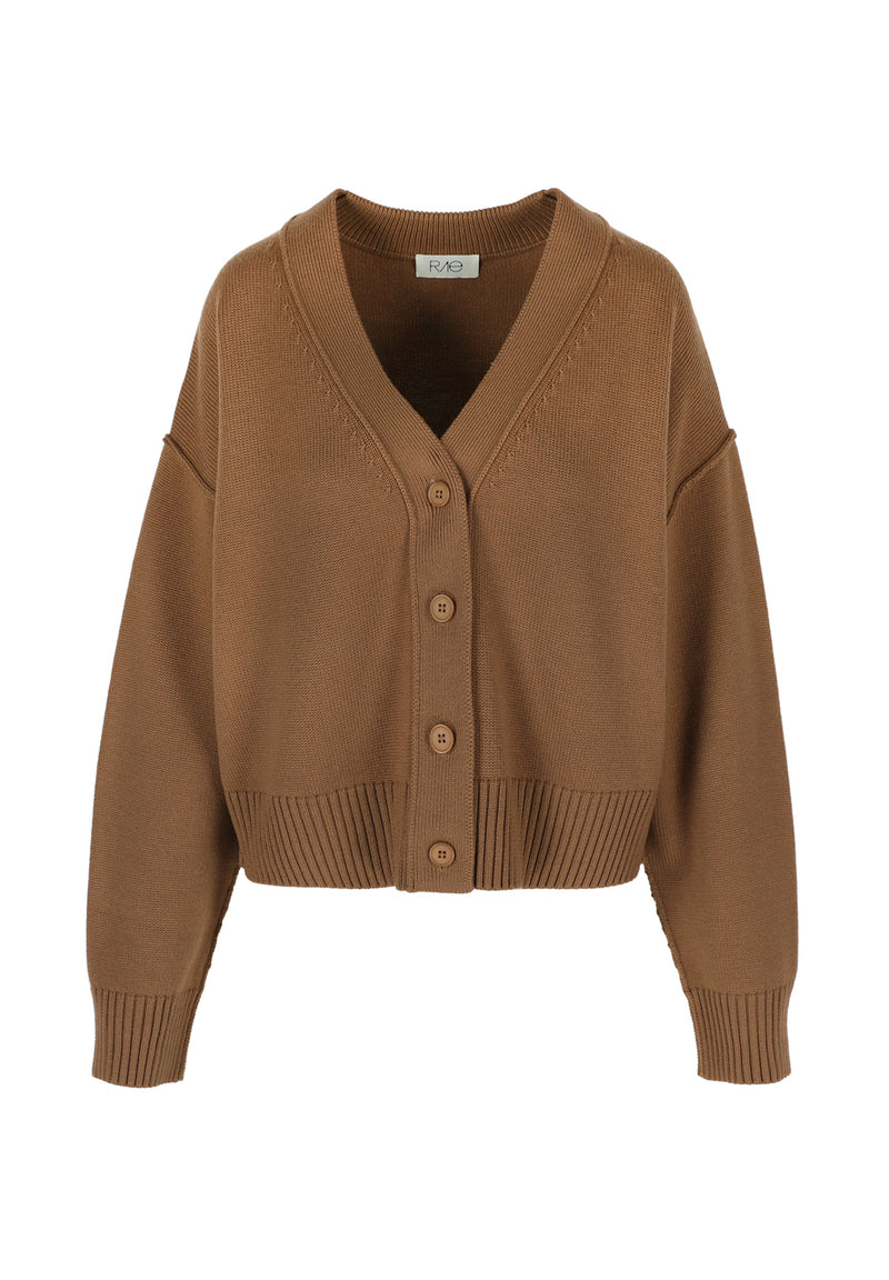 DRAKE CARDIGAN CAMEL
