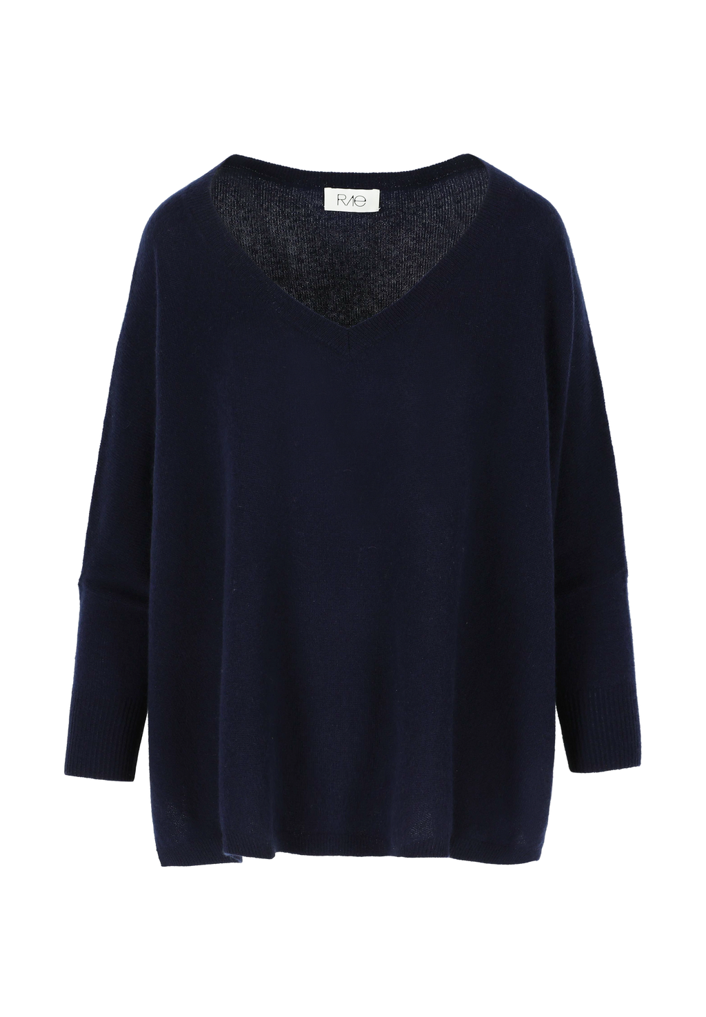 VALENTINA OVERSIZED VNECK NAVY