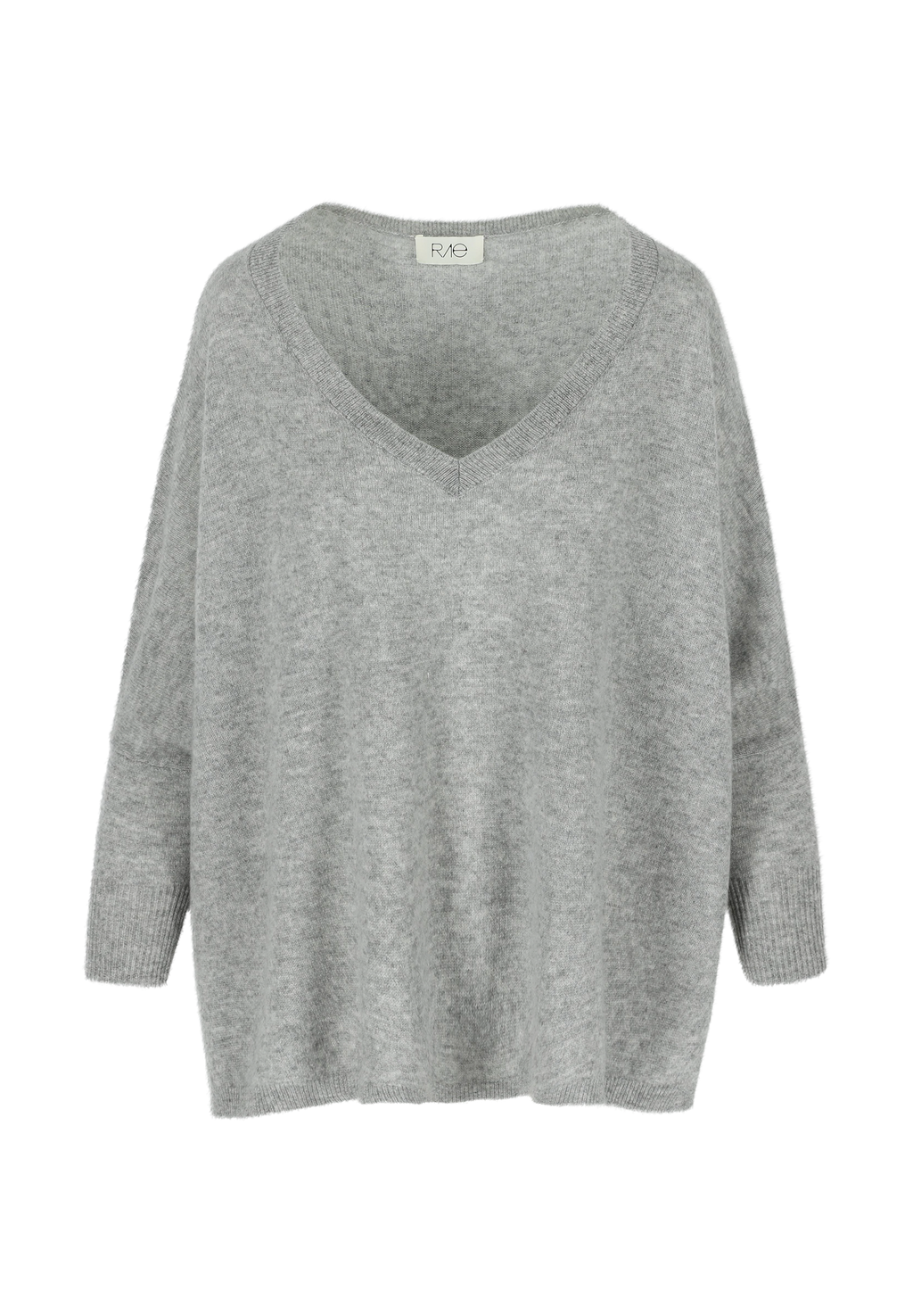 VALENTINA OVERSIZED VNECK GREY