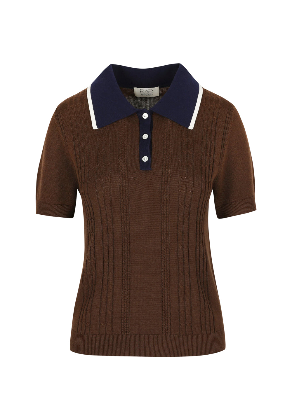THE MONICA SILK CASHMERE POLO