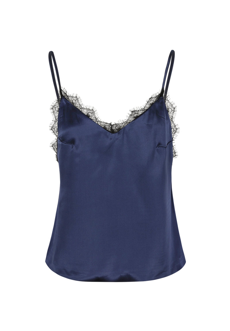 THE SASKIA SILK TOP