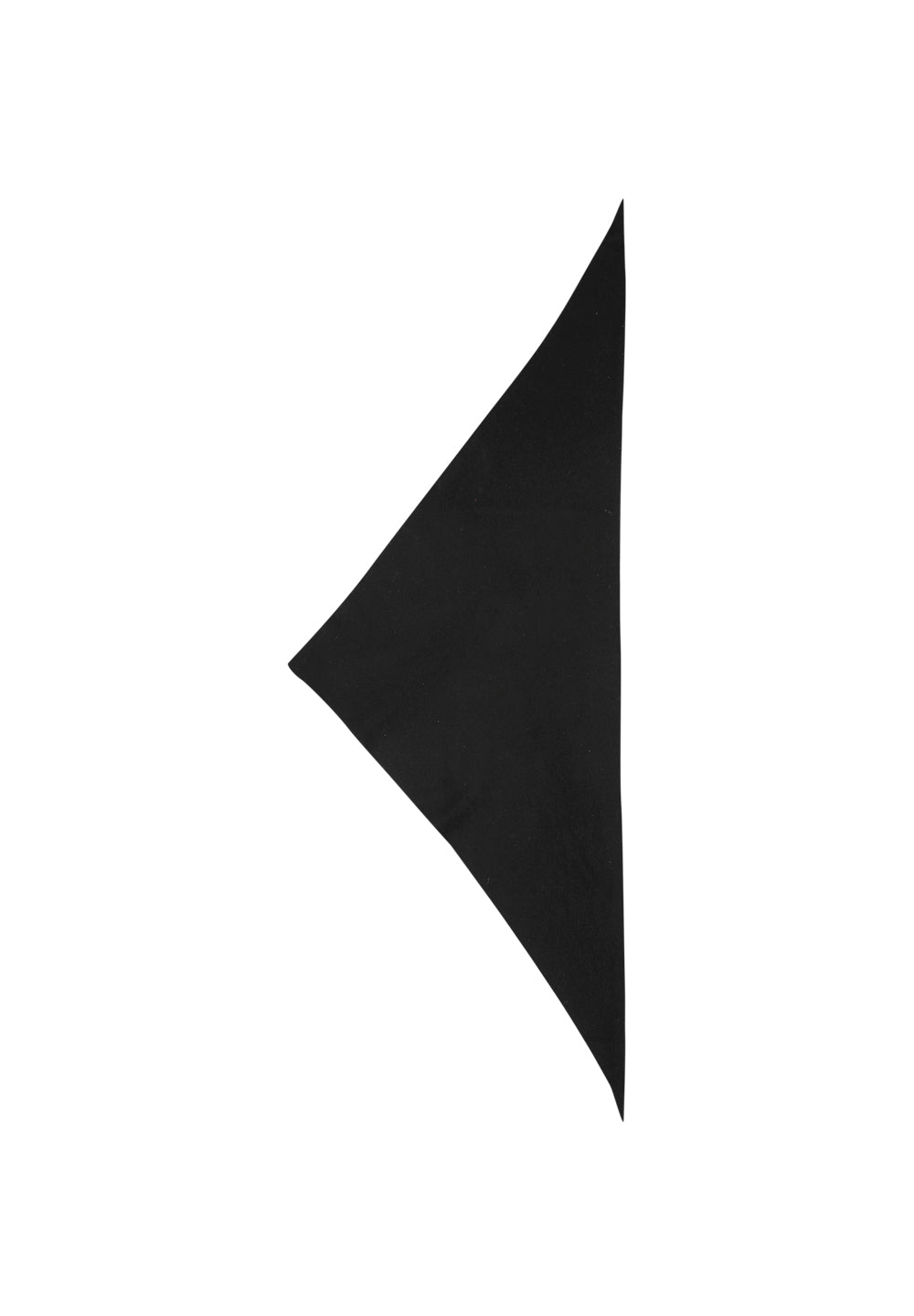 CASHMERE BANDANA BLACK