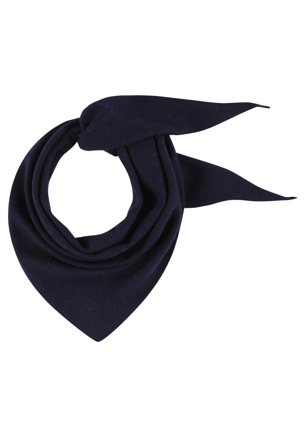 CASHMERE BANDANA NAVY