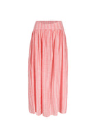DEIRDRE SKIRT PINK/WHITE STRIPE