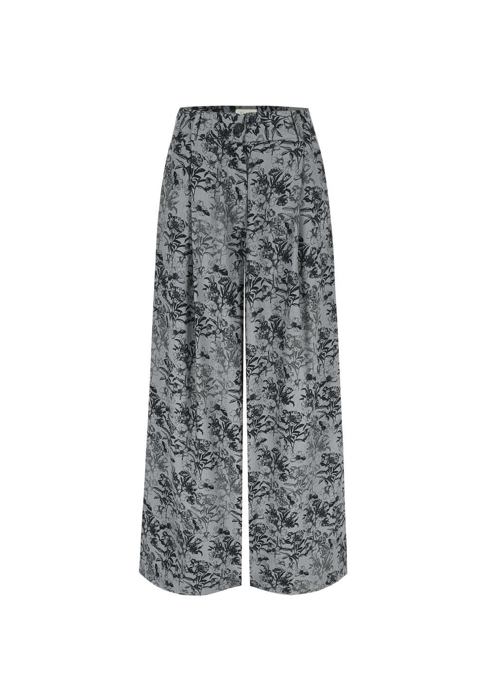MADRID PANT GREY FLOWER