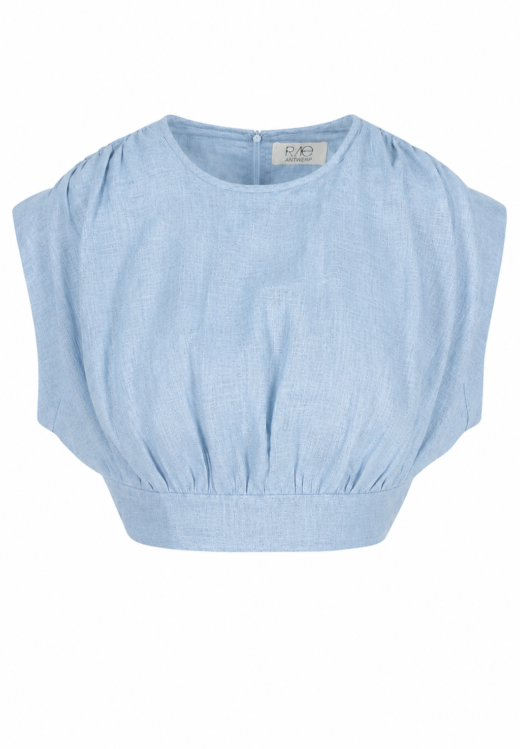 THE MELISSA TOP IN LINEN