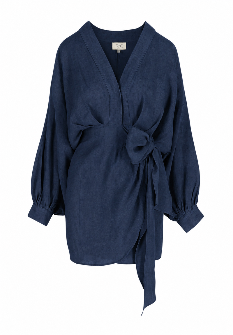 THE PALMA LINEN DRESS