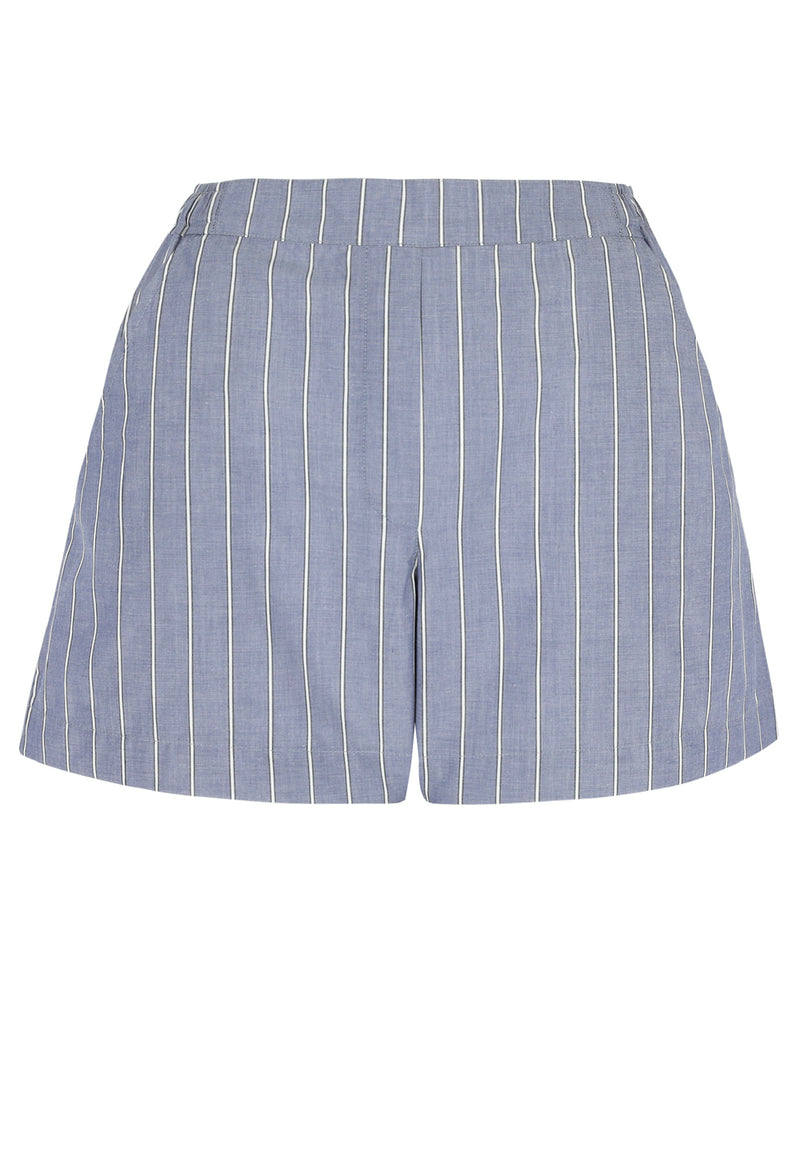 BOXER SHORT BLUE/BLACK STRIPE