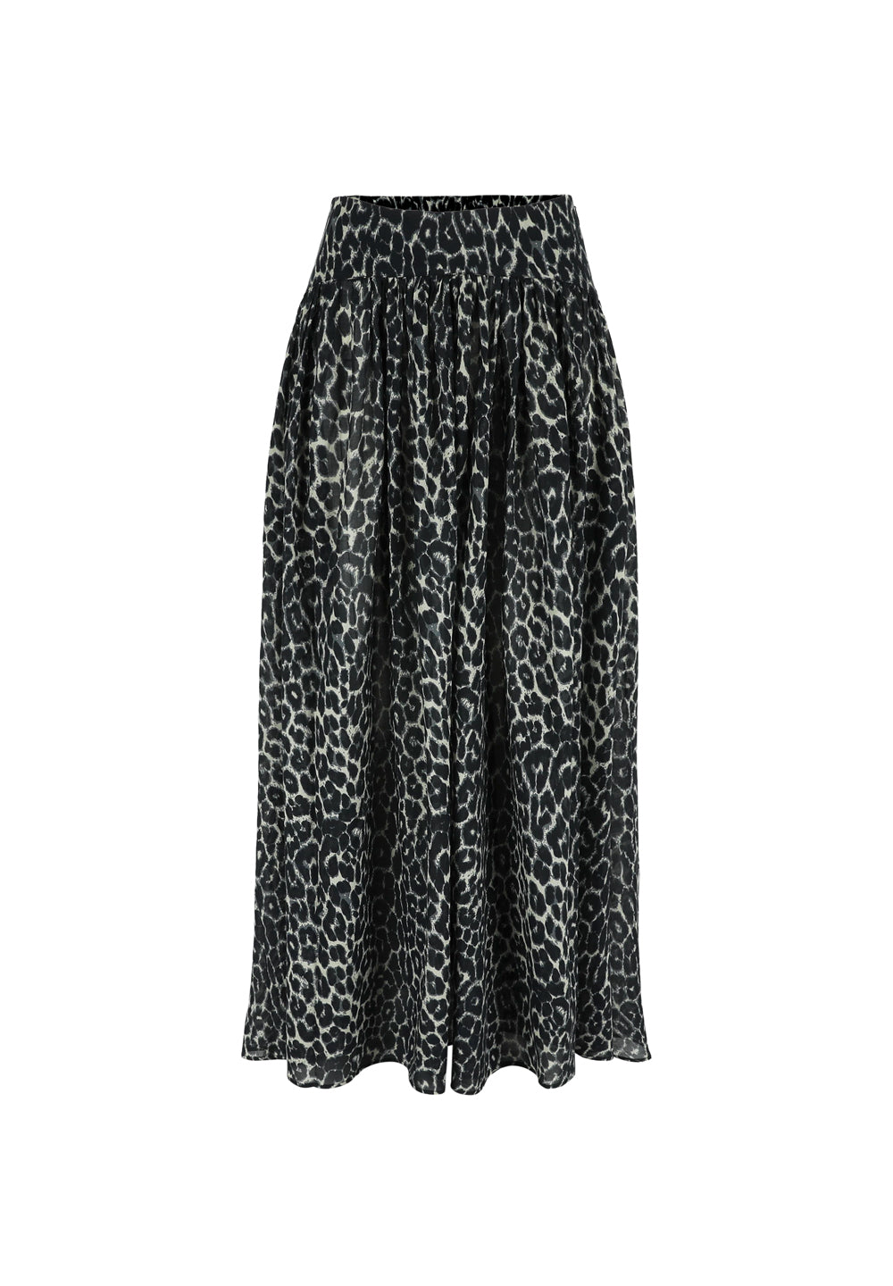 DEIRDRE MAXI SKIRT LEOPARD
