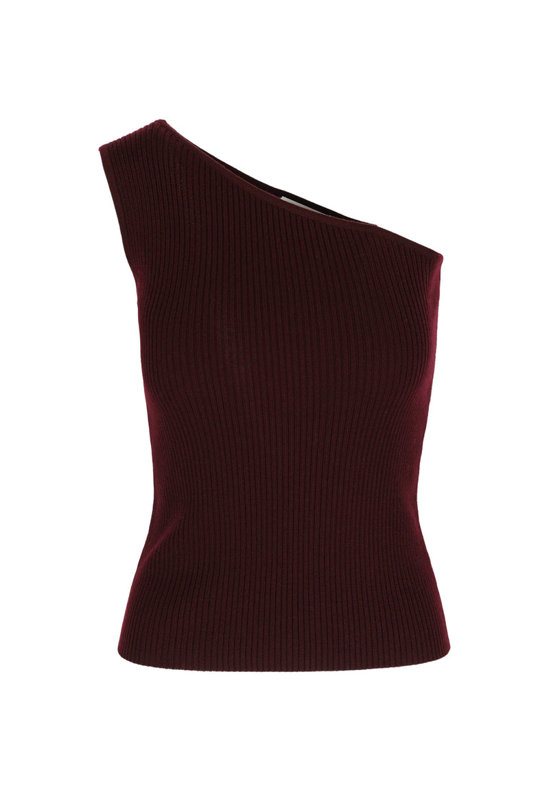 FELICIA TOP CHESTNUT BROWN