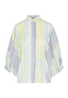FIONA BLOUSE MULTI STRIPE