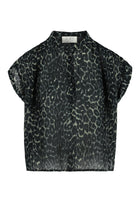 MALTA BLOUSE LEOPARD