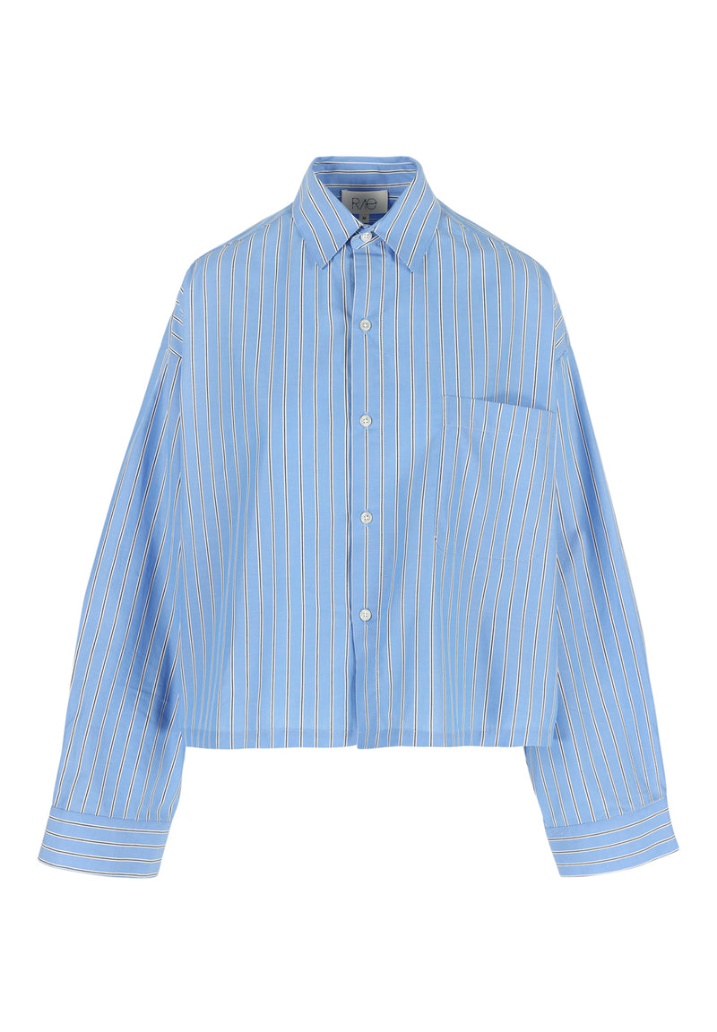 NIKKI SHIRT LIGHT BLUE STRIPE