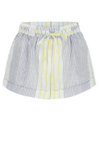 SHORTY MULTISTRIPE VOILE