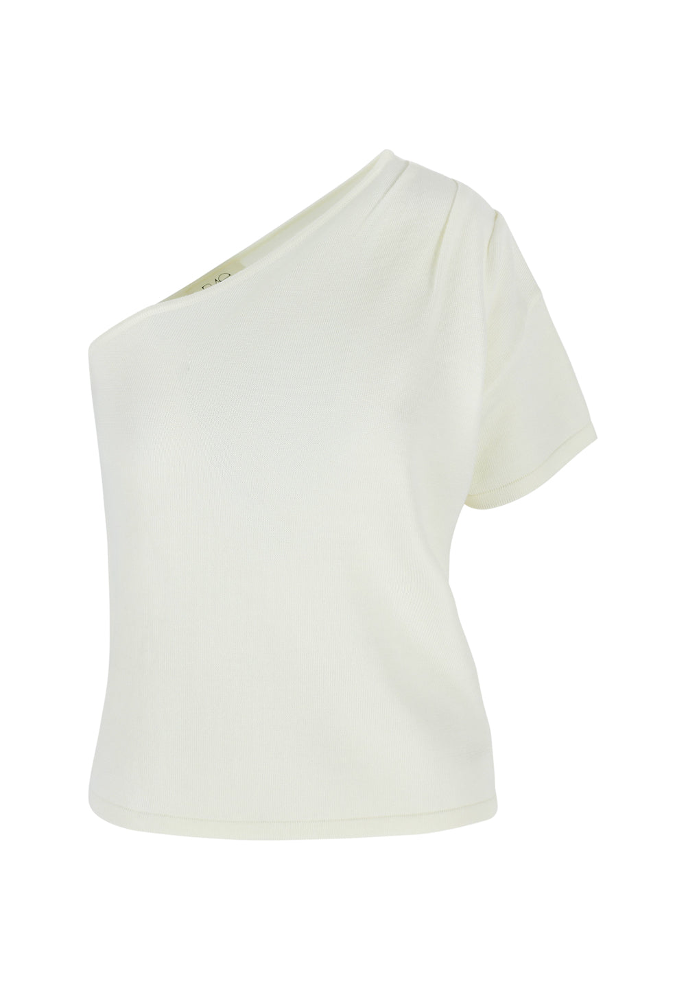 JACE ONE SHOULDER TOP IVORY