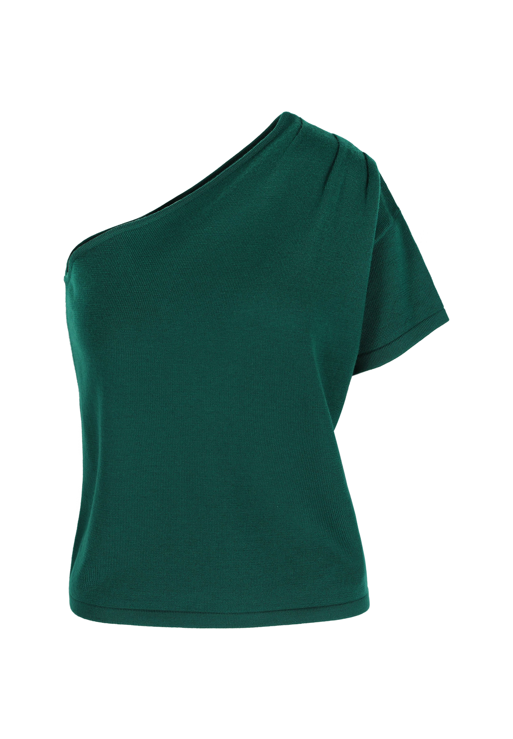 JACE ONE SHOULDER TOP GREEN