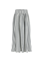 DEIRDRE SKIRT WHITE/NAVY BIG STRIPE